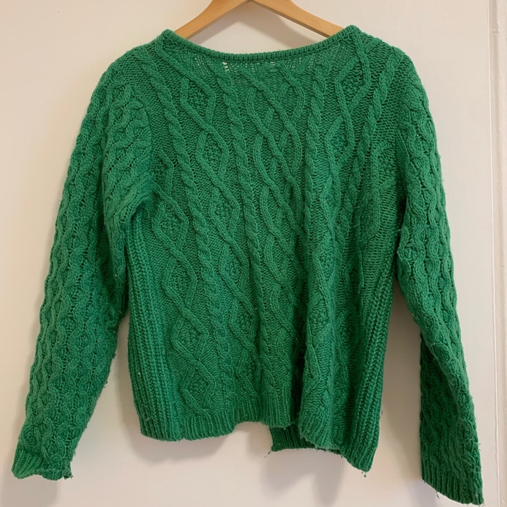 NAFNAF green knitwear